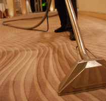 Truck mounted carpet cleaning